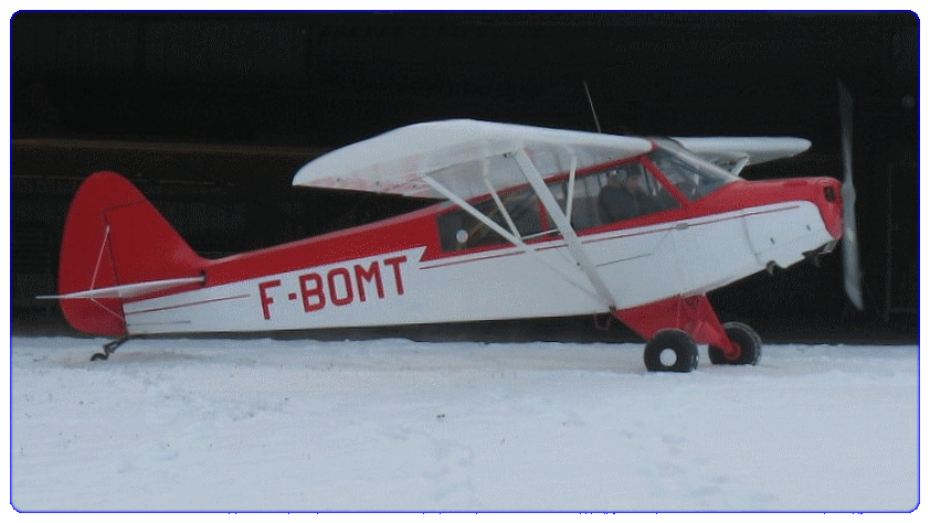 Le Piper cub F-BOMT